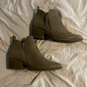 Taupe booties